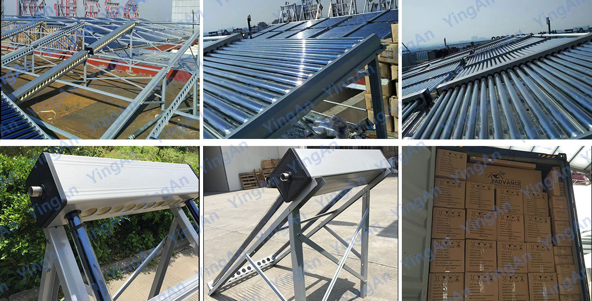 No Pressure Solar Collector