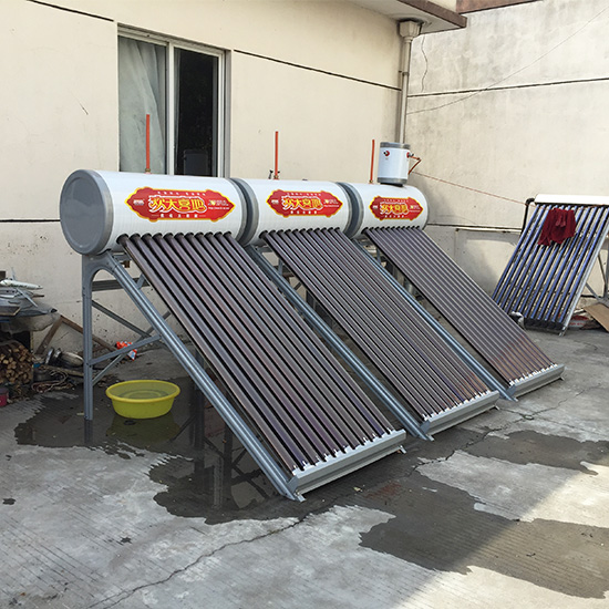 Non Pressure Solar Water Heater