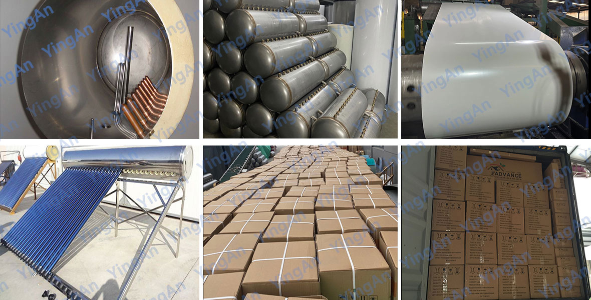 Compact Pressure Solar Water Heater